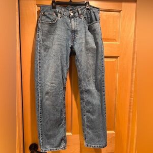 Levi's 559 Men’s Relaxed Straight Stretch Low Rise Blue Med Wash Jeans W32 L30